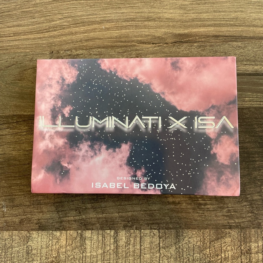Illuminati x isa eyeshadow palette.